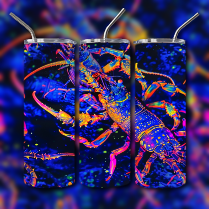 Black Light Crustacean Tumbler
