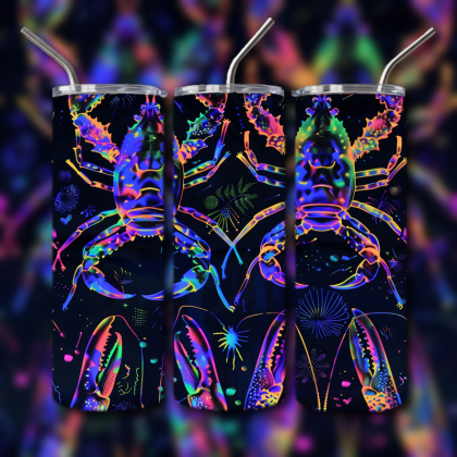 Black Light Crustacean Tumbler