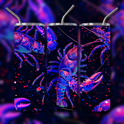 Black Light Crustacean Tumbler