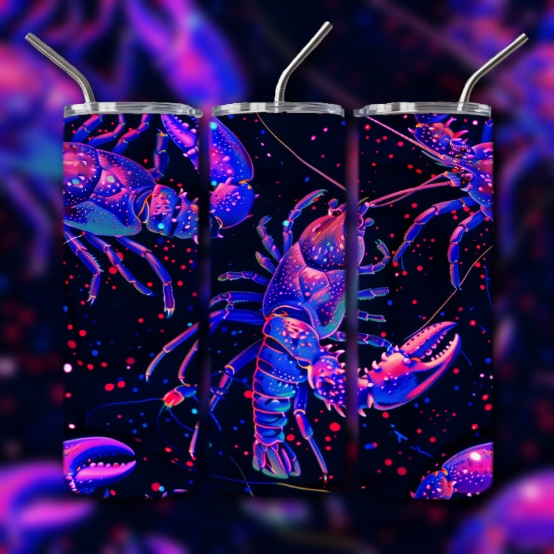 Black Light Crustacean Tumbler