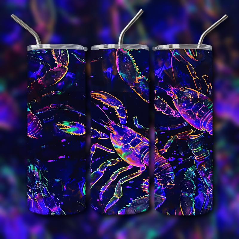 Black Light Crustacean Tumbler
