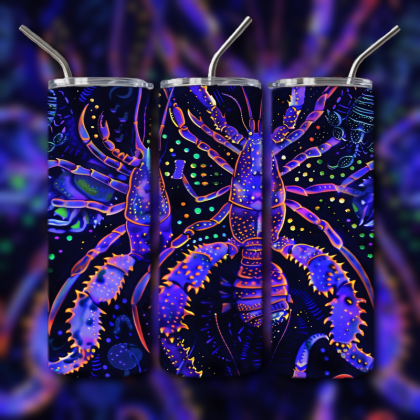 Black Light Crustacean Tumbler