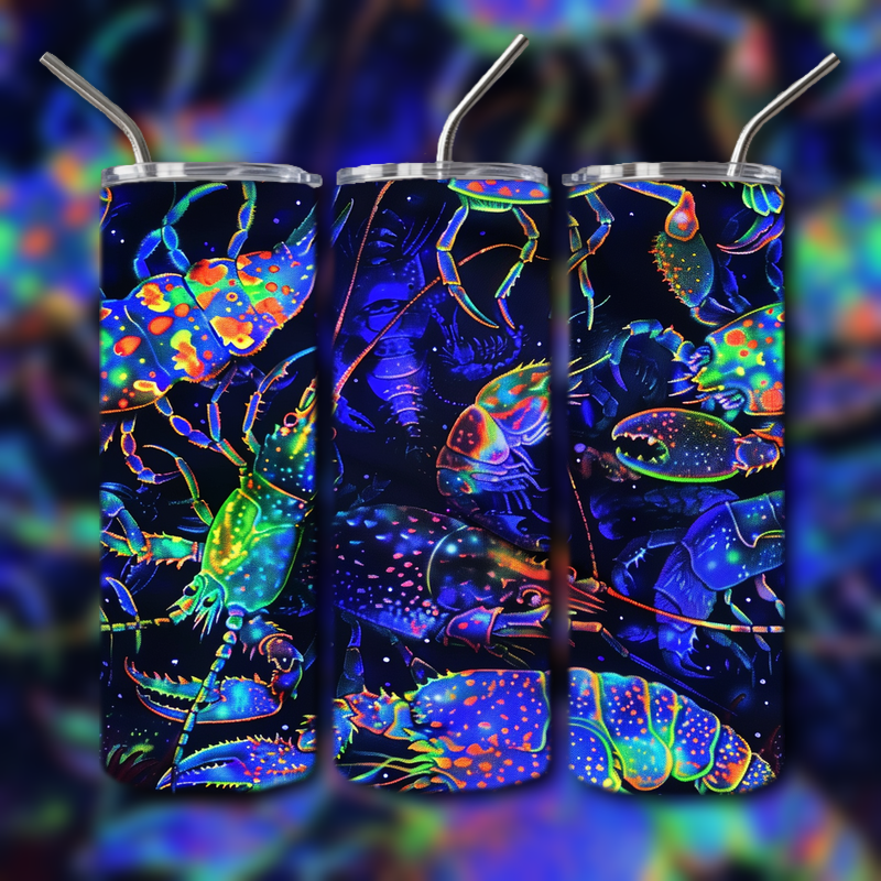 Black Light Crustacean Tumbler