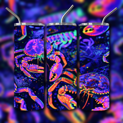 Black Light Crustacean Tumbler