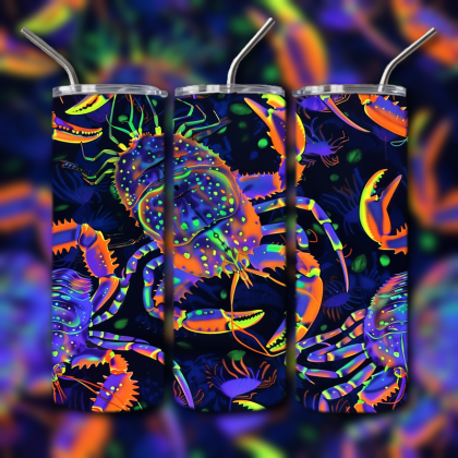 Black Light Crustacean Tumbler