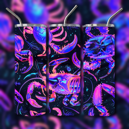 Black Light Crustacean Tumbler