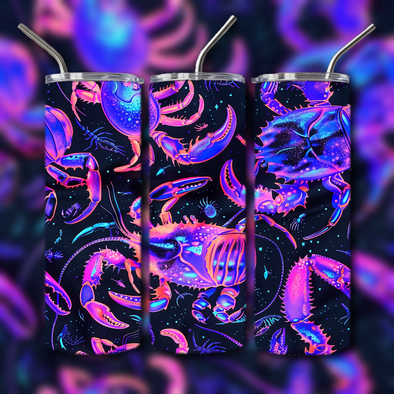 Black Light Crustacean Tumbler