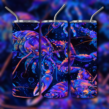 Black Light Crustacean Tumbler