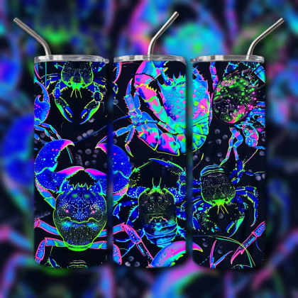 Black Light Crustacean Tumbler