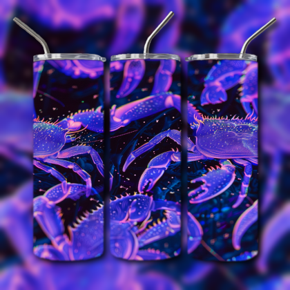 Black Light Crustacean Tumbler
