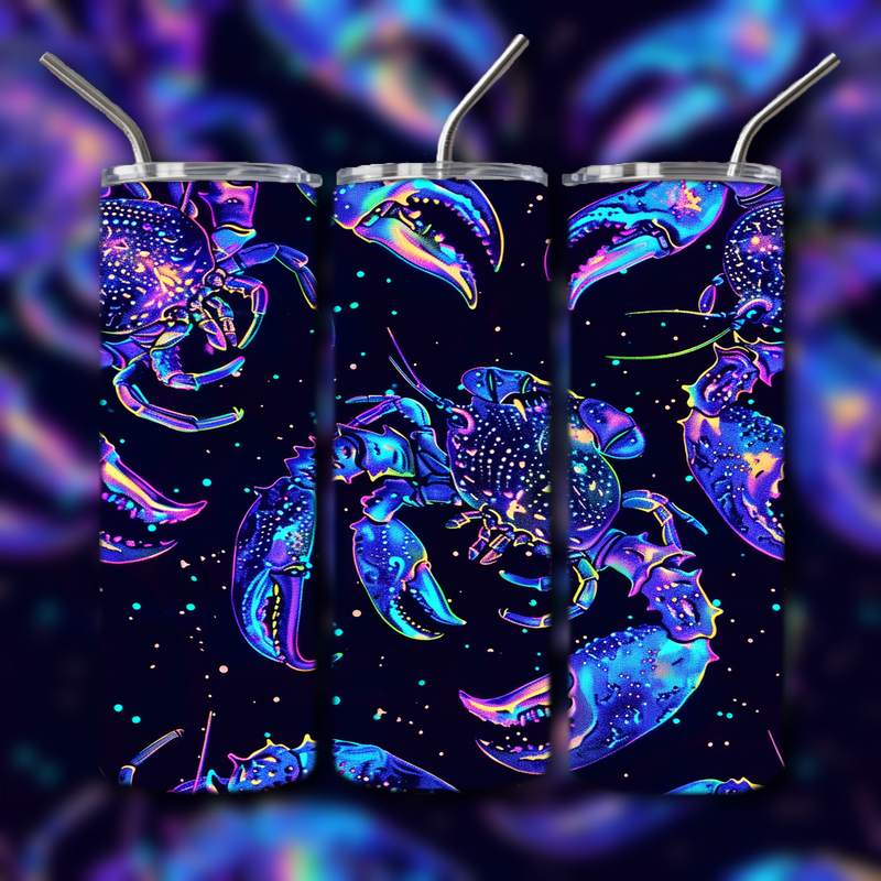 Black Light Crustacean Tumbler