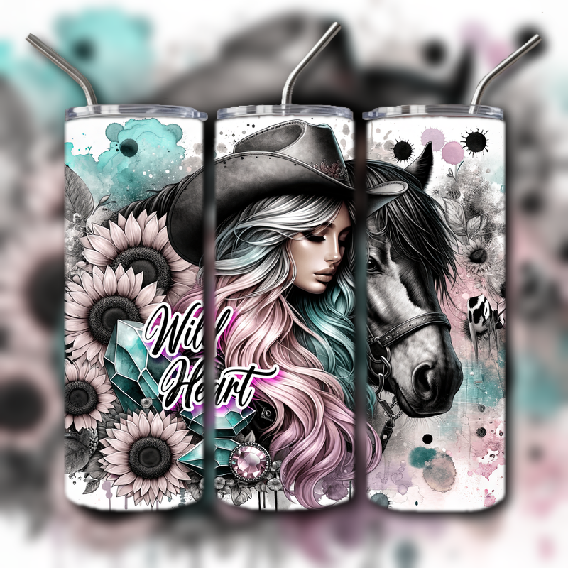 Cowboys and Cowgirls Tumbler