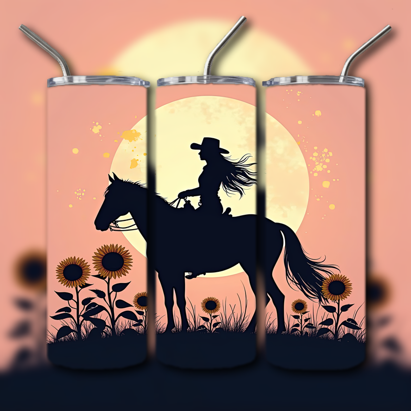 Cowboys and Cowgirls Tumbler