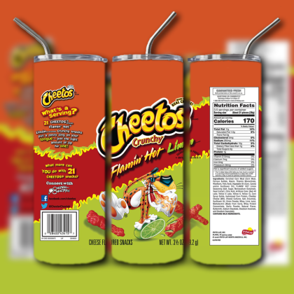 Cheetos Flamin Limon Tumbler