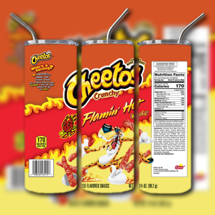 Cheetos Flamin Regular Tumbler