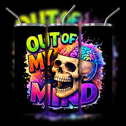 Dark Humor Skull Tumbler