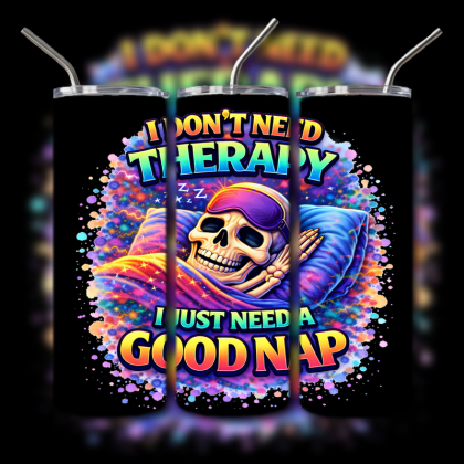 Dark Humor Skull Tumbler