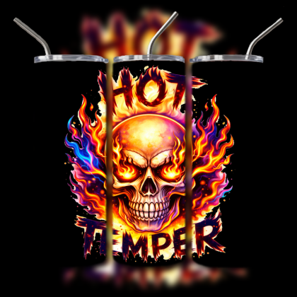 Dark Humor Skull Tumbler