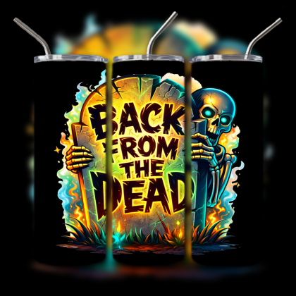 Dark Humor Skull Tumbler