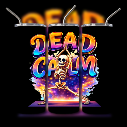 Dark Humor Skull Tumbler