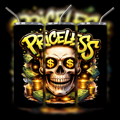 Dark Humor Skull Tumbler