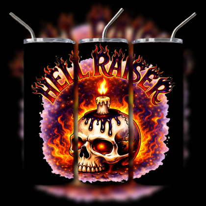 Dark Humor Skull Tumbler