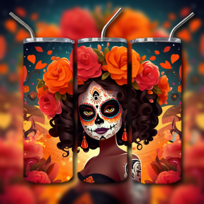 Day of the Dead Tumbler