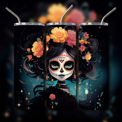 Day of the Dead Tumbler
