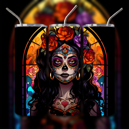 Day of the Dead Tumbler
