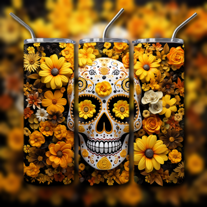 Day of the Dead Tumbler