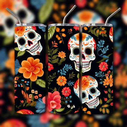 Day of the Dead Tumbler