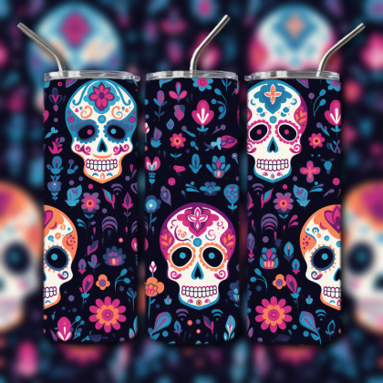 Day of the Dead Tumbler