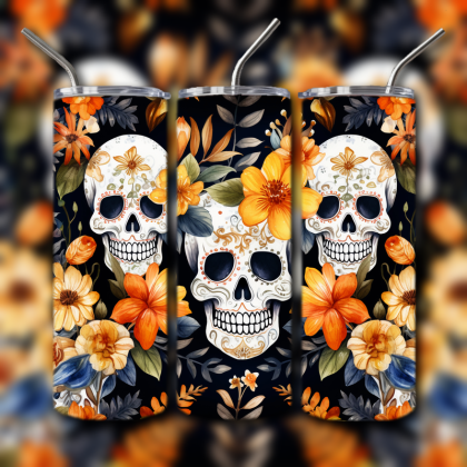 Day of the Dead Tumbler