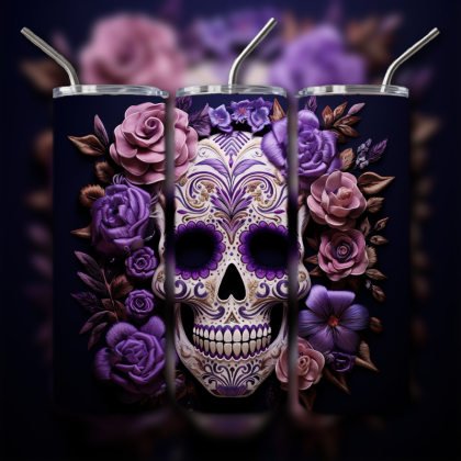 Day of the Dead Tumbler