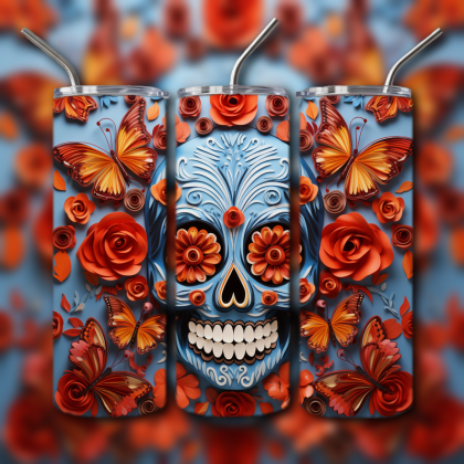 Day of the Dead Tumbler
