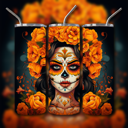 Day of the Dead Tumbler