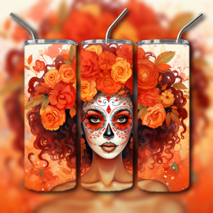 Day of the Dead Tumbler