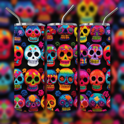 Day of the Dead Tumbler