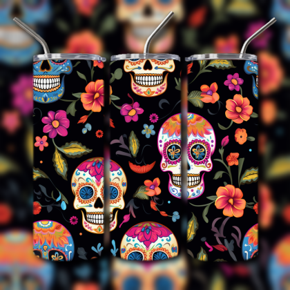 Day of the Dead Tumbler