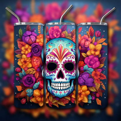 Day of the Dead Tumbler