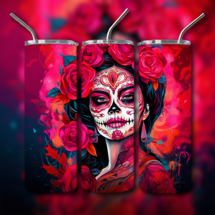 Day of the Dead Tumbler