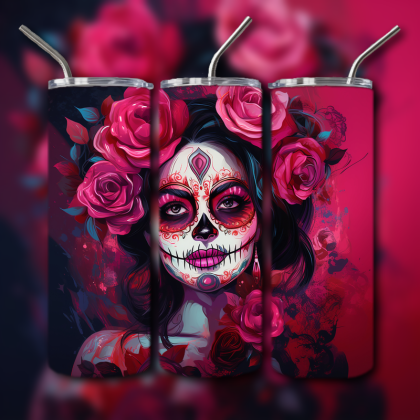 Day of the Dead Tumbler