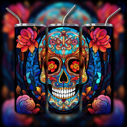 Day of the Dead Tumbler