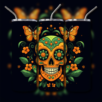 Day of the Dead Tumbler