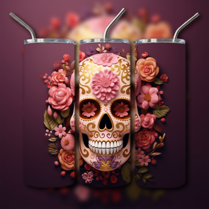 Day of the Dead Tumbler