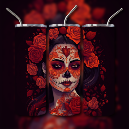 Day of the Dead Tumbler
