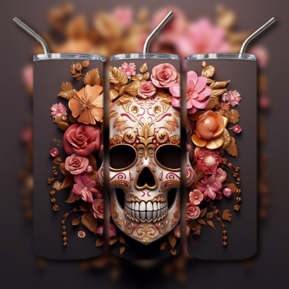 Day of the Dead Tumbler