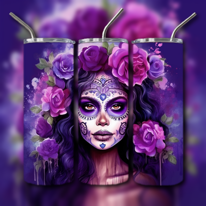 Day of the Dead Tumbler
