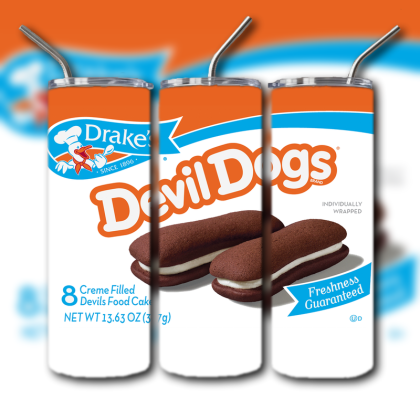 Devil Dogs Tumbler