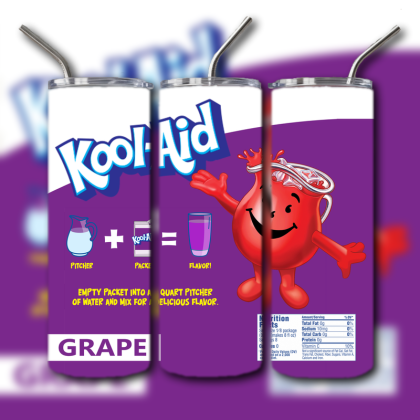 Grape KoolAid Tumbler